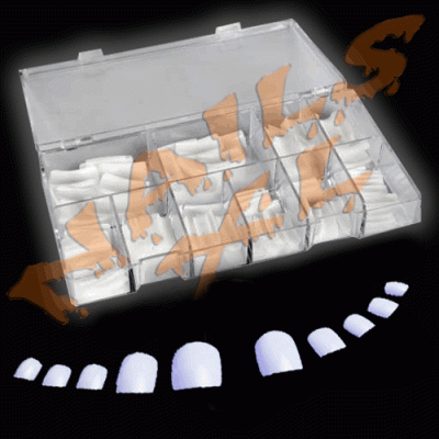 Tips Pés 100 Unidades